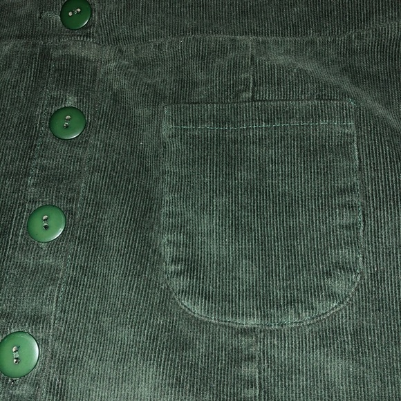 Tilly’s Sky & Sparrow Button Up Corduroy Miniskirt - Picture 3 of 5